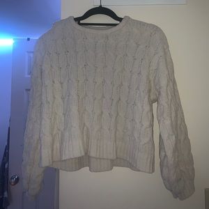 a cute light sweater